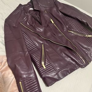 CK LEATHER JACKET